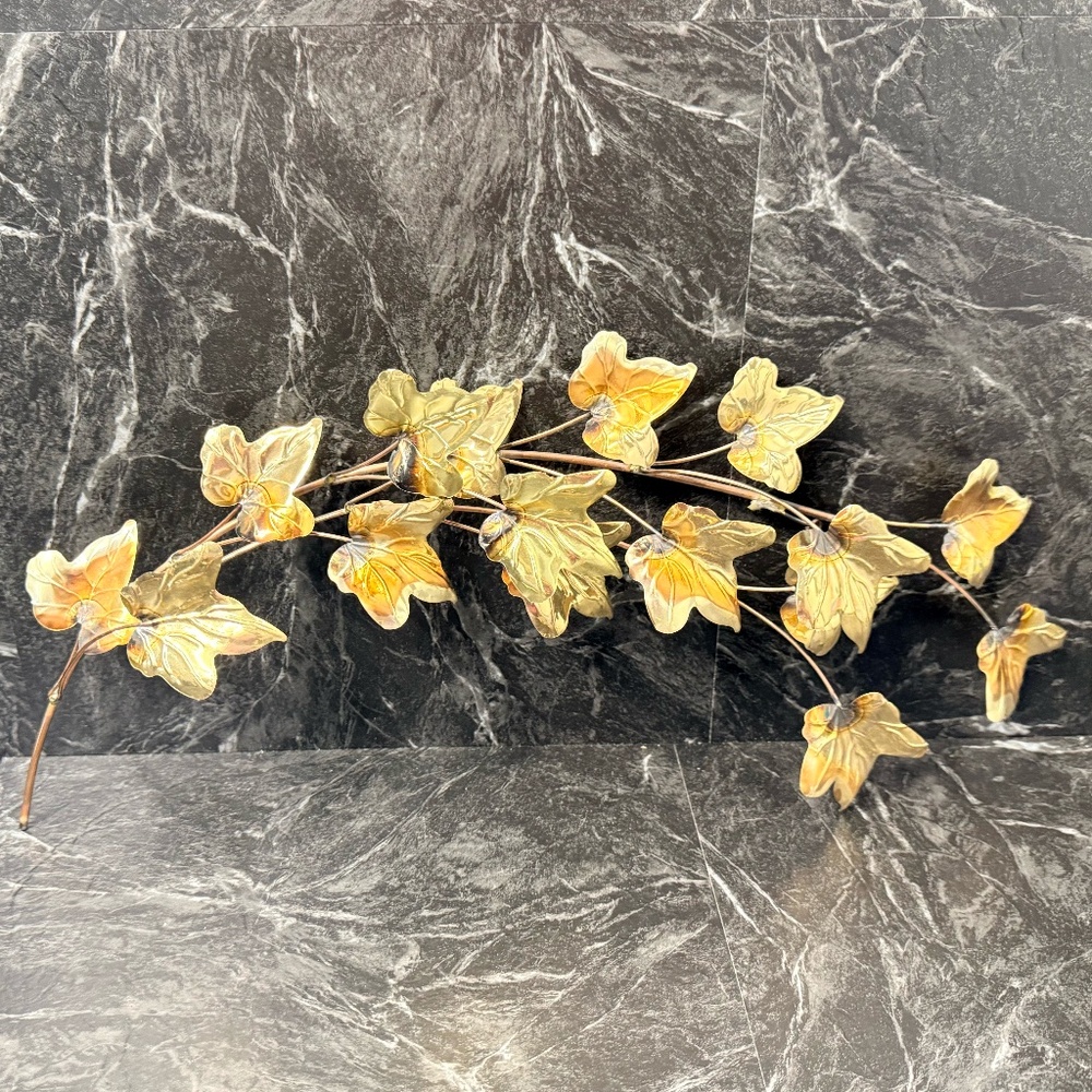 Metal Leaves Wall Decor - Picture 3 of 12
